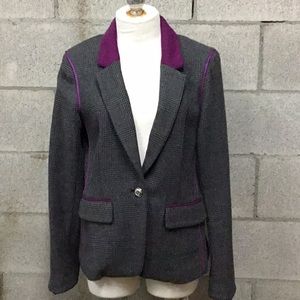Juicy Couture Plaid Blazer